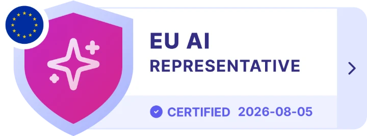 EU AI Act authorised representative: Prighter EU Rep GmbH, Vienna