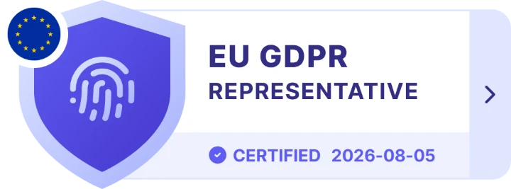 EU GDPR representative: Prighter EU Rep GmbH, Vienna